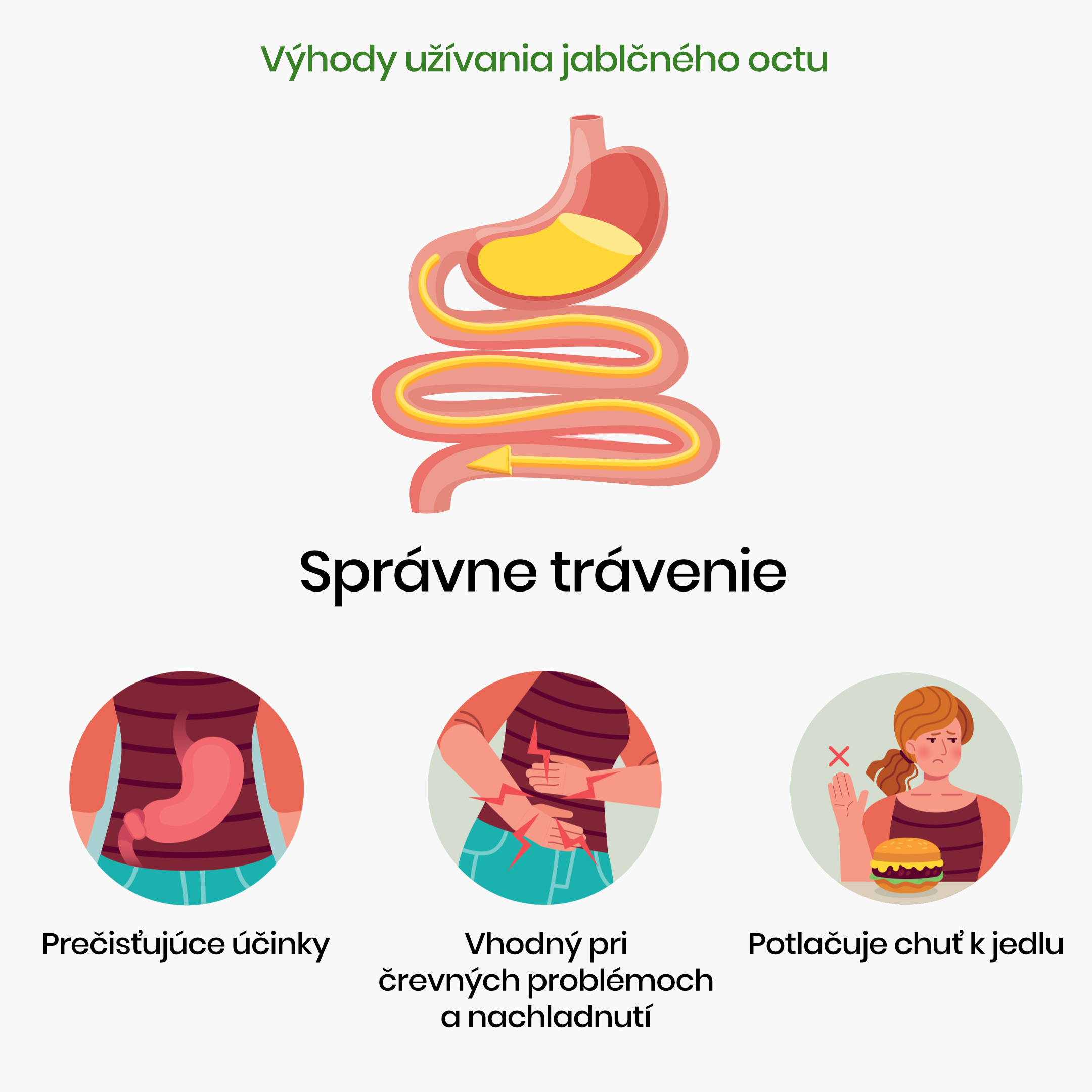 Výhody užívania jablčného octu_Infografika_cz